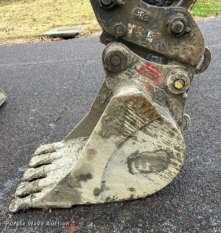 image for item ET6712 2018 Komatsu PC88MR-10 mini excavator