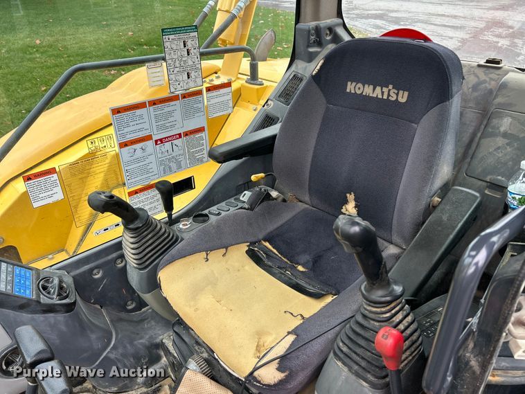 image for item ET6712 2018 Komatsu PC88MR-10 mini excavator