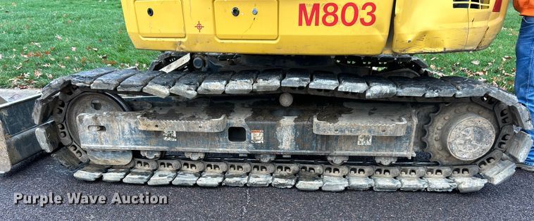 image for item ET6712 2018 Komatsu PC88MR-10 mini excavator