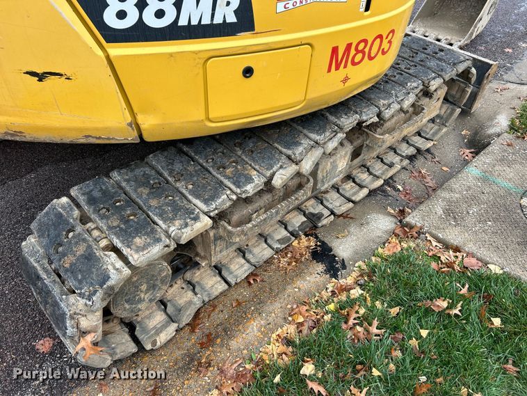 image for item ET6712 2018 Komatsu PC88MR-10 mini excavator