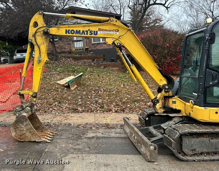 image for item ET6713 2020 Komatsu PC55MR-5 mini excavator