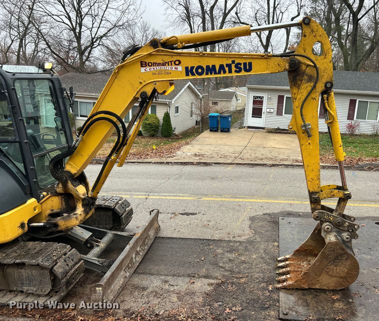 image for item ET6713 2020 Komatsu PC55MR-5 mini excavator