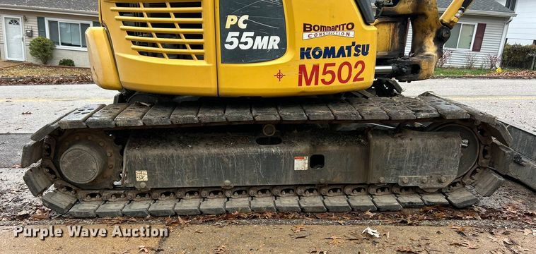 image for item ET6713 2020 Komatsu PC55MR-5 mini excavator