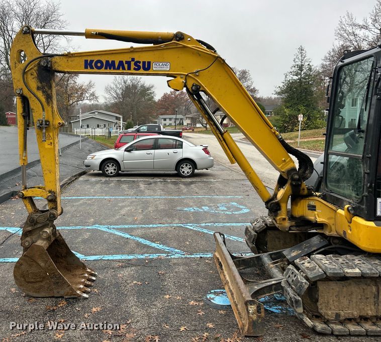 image for item ET6714 2022 Komatsu PC55MR-5 mini excavator