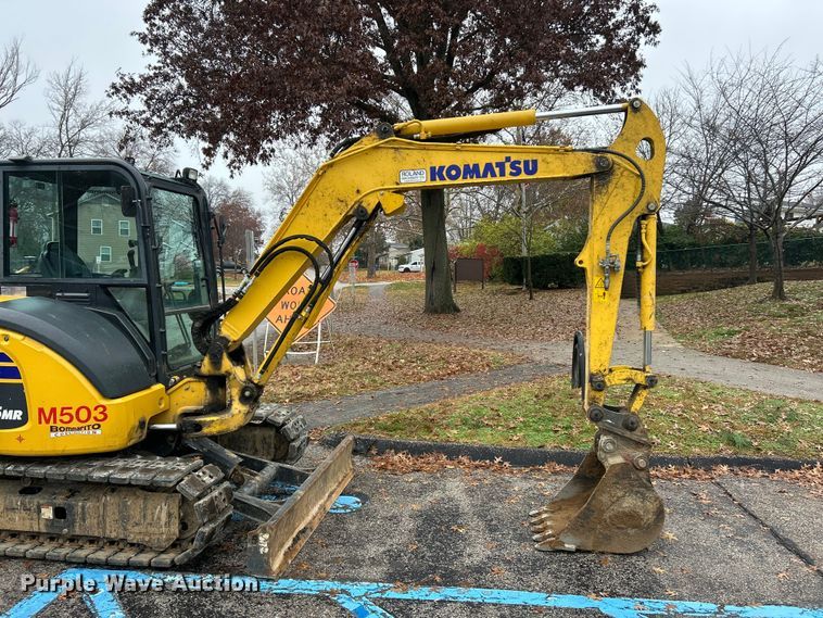 image for item ET6714 2022 Komatsu PC55MR-5 mini excavator