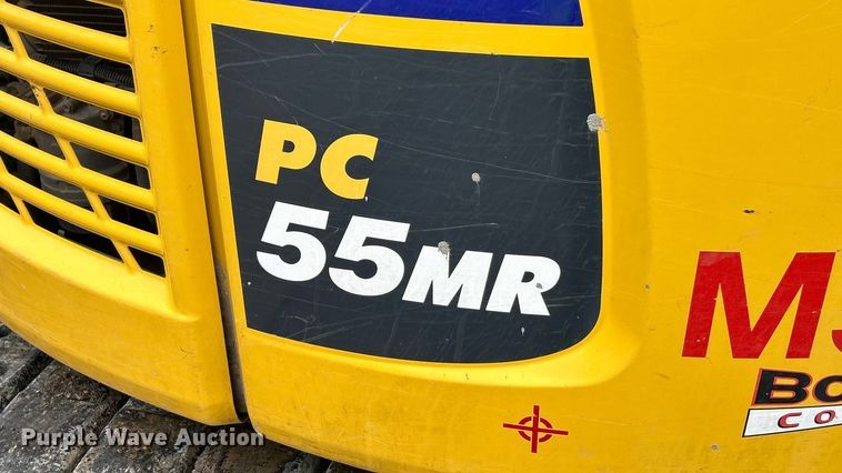 image for item ET6714 2022 Komatsu PC55MR-5 mini excavator