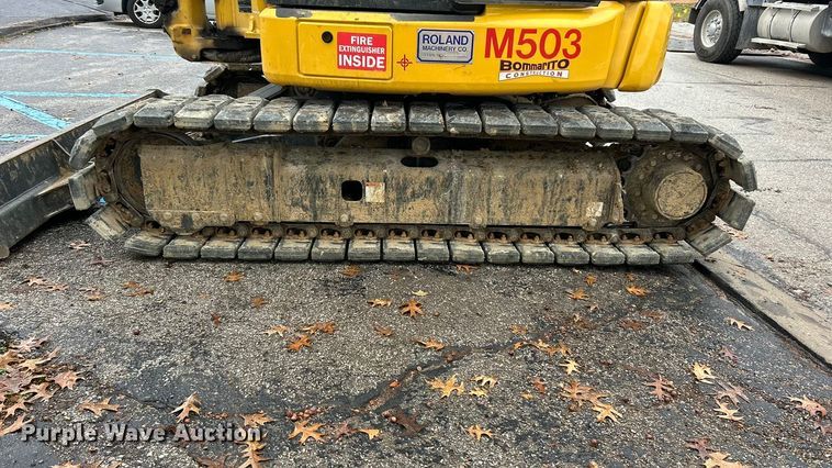 image for item ET6714 2022 Komatsu PC55MR-5 mini excavator