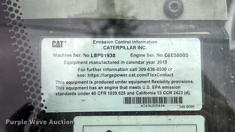 image for item ET6715 2015 Caterpillar 953D track loader