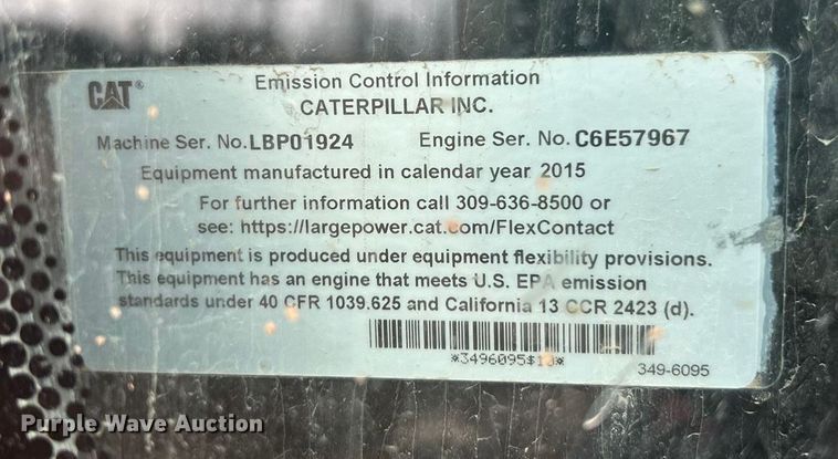 image for item ET6716 2015 Caterpillar 953D track loader