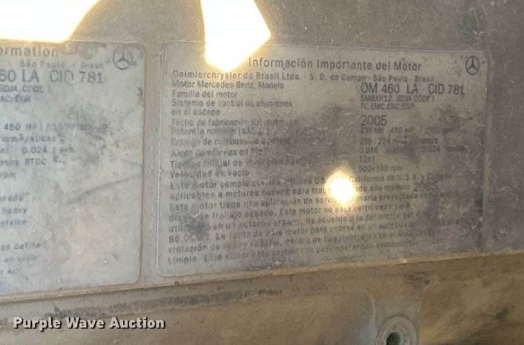 image for item ET6727 2006 Sterling L-Line ready mix truck