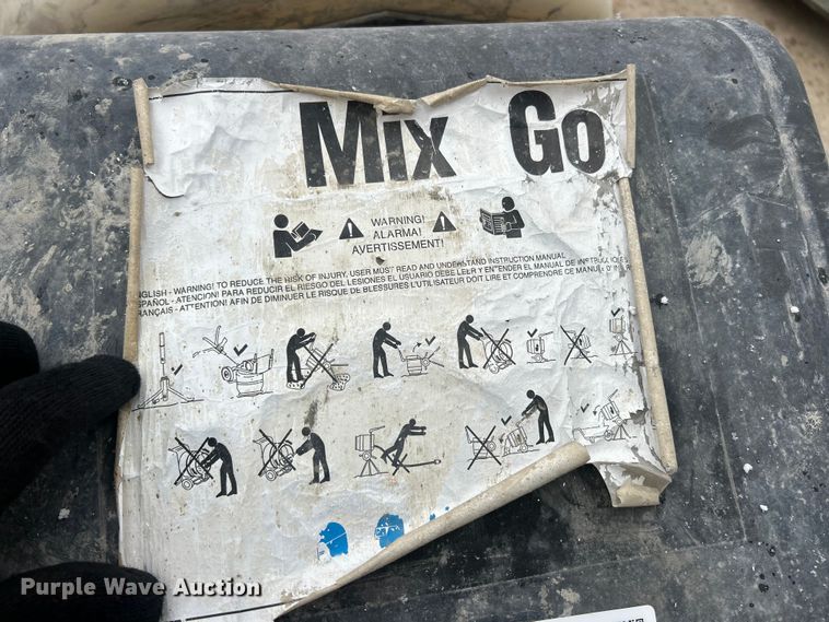 image for item ET6734 Multiquip MC3PEA concrete mixer