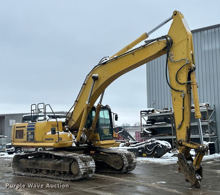 EXCAVADORA 2014 KOMATSU PC360LC10