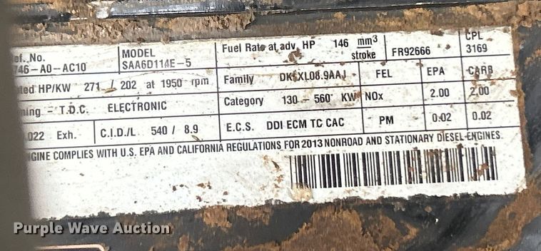 image for item ET6743 2014 Komatsu PC360LC-10 excavator