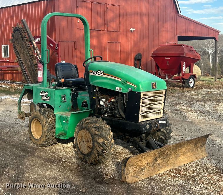 image for item ET6752 2014 Ditch witch RT45 trencher
