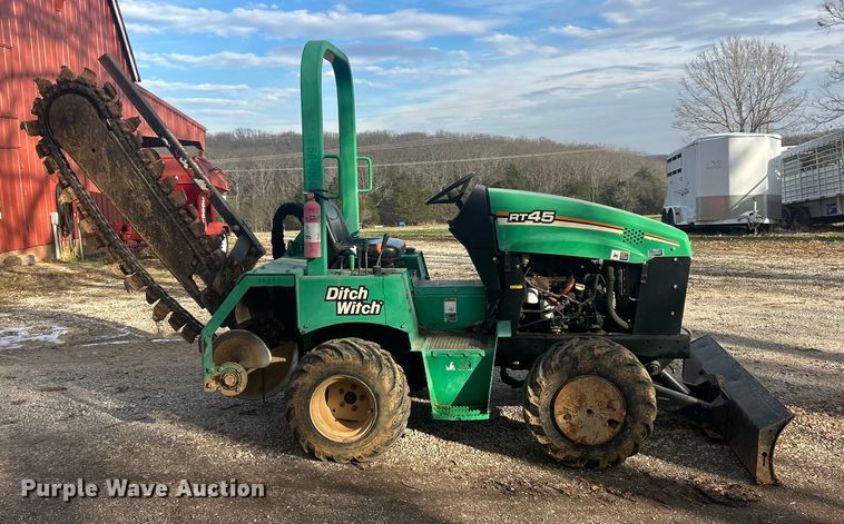 image for item ET6752 2014 Ditch witch RT45 trencher