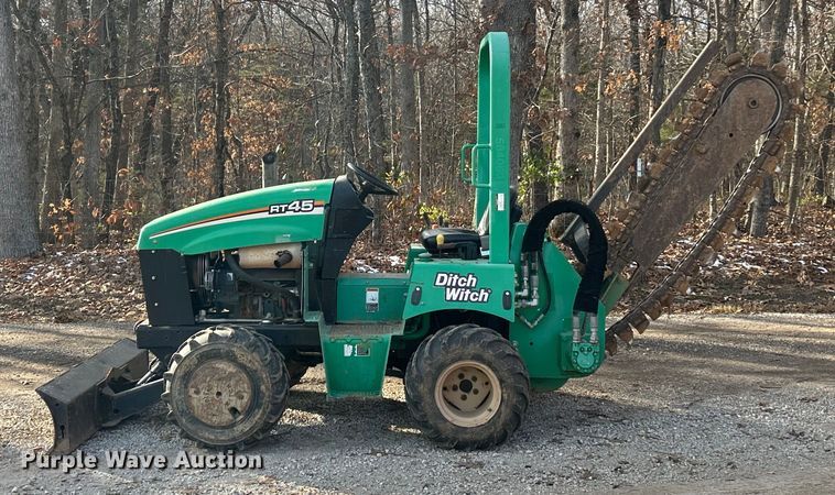 image for item ET6752 2014 Ditch witch RT45 trencher