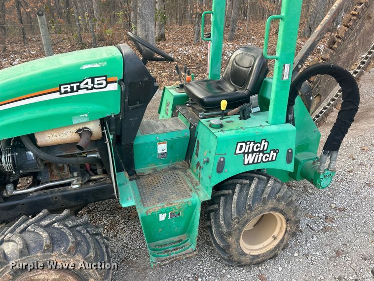 image for item ET6752 2014 Ditch witch RT45 trencher