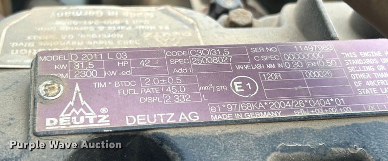 image for item ET6752 2014 Ditch witch RT45 trencher