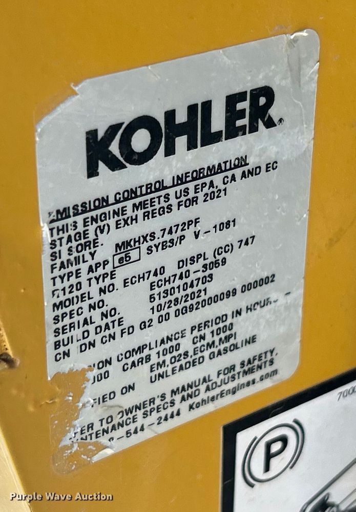 image for item ET6763 2022 Vermeer SC30TX stump grinder