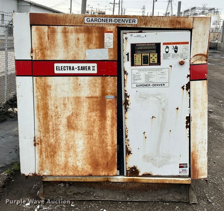 image for item ET6781 Gardner-Denver Electra Saver II air compressor