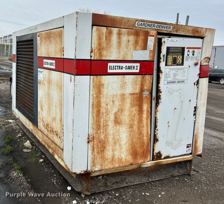 image for item ET6781 Gardner-Denver Electra Saver II air compressor