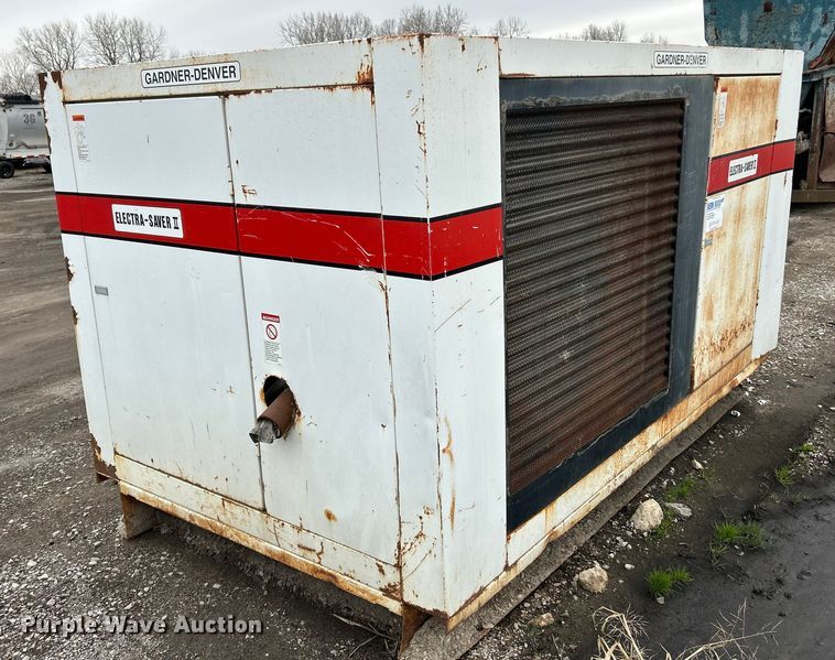 image for item ET6781 Gardner-Denver Electra Saver II air compressor