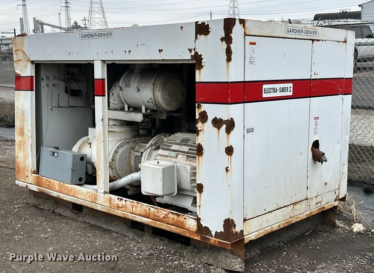 image for item ET6781 Gardner-Denver Electra Saver II air compressor
