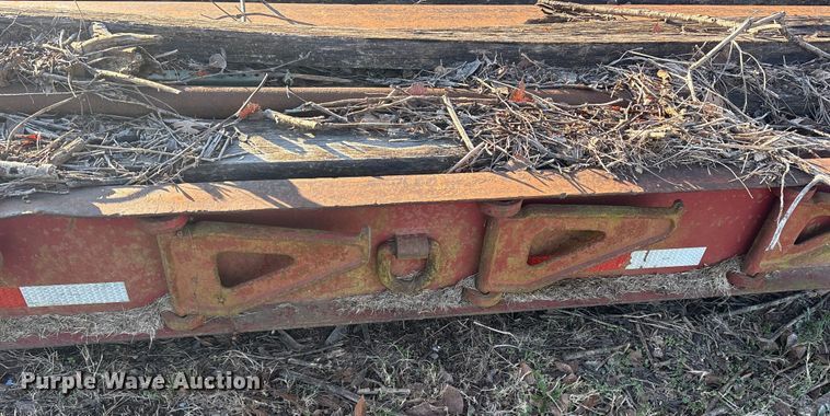 image for item ET7341 1991 Globe GTDG-35 BT Puma lowboy equipment trailer