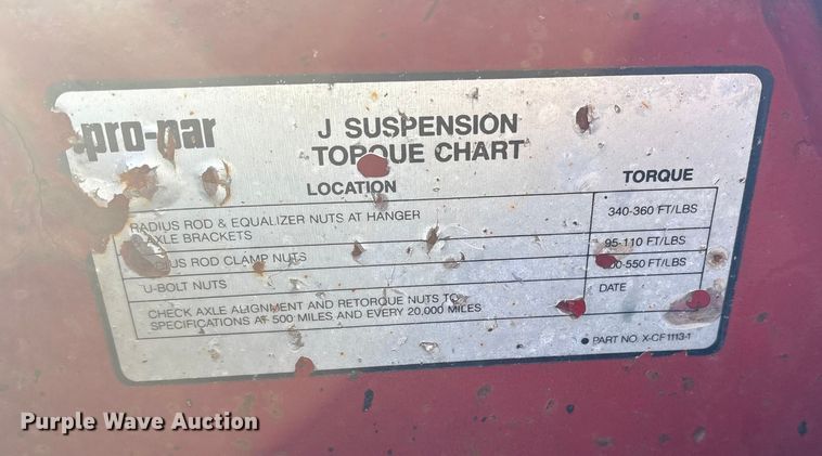 image for item ET7341 1991 Globe GTDG-35 BT Puma lowboy equipment trailer