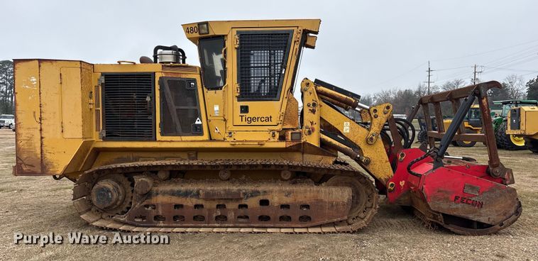 image for item ET7348 2010 Tigercat 480 tracked mulcher