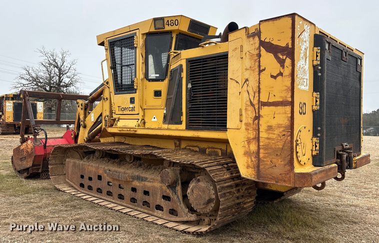 image for item ET7348 2010 Tigercat 480 tracked mulcher