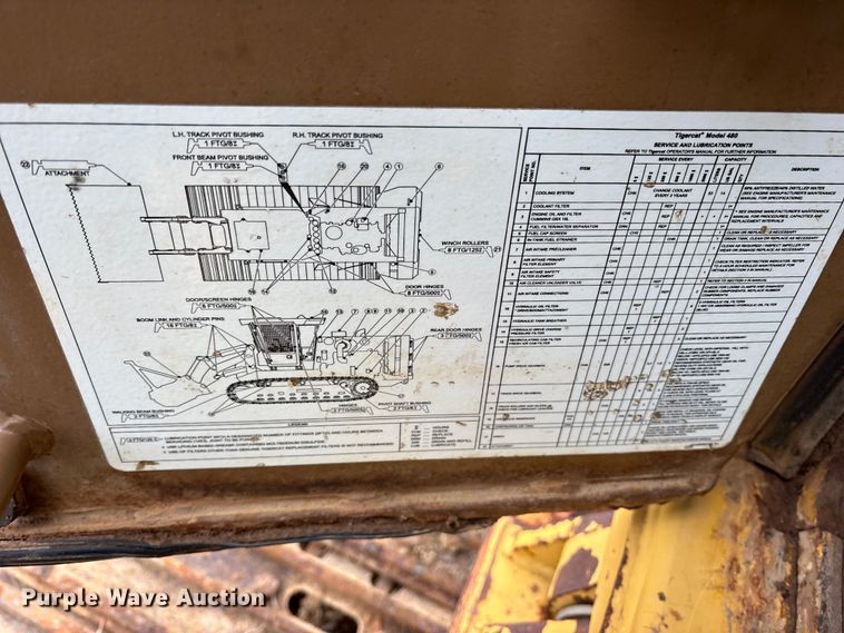 image for item ET7348 2010 Tigercat 480 tracked mulcher