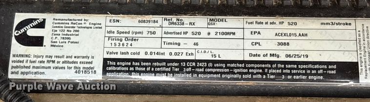 image for item ET7348 2010 Tigercat 480 tracked mulcher