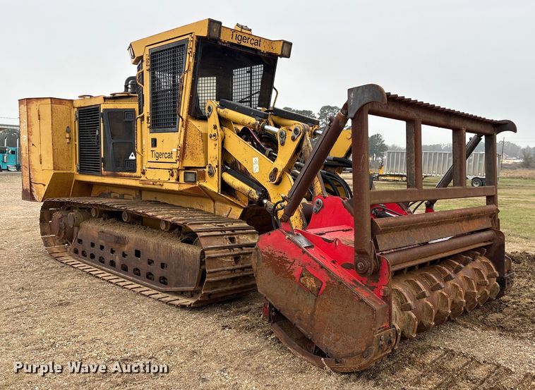 image for item ET7349 2010 Tigercat 480 tracked mulcher