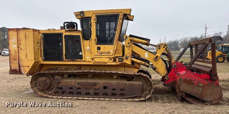 image for item ET7349 2010 Tigercat 480 tracked mulcher