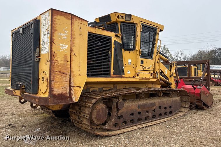 image for item ET7349 2010 Tigercat 480 tracked mulcher