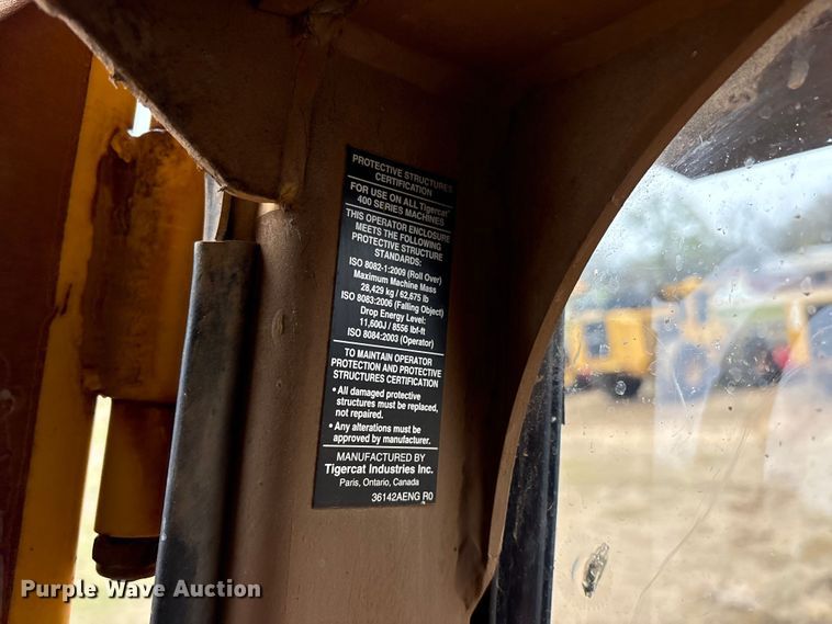 image for item ET7349 2010 Tigercat 480 tracked mulcher