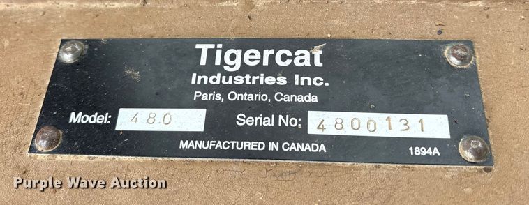 image for item ET7349 2010 Tigercat 480 tracked mulcher