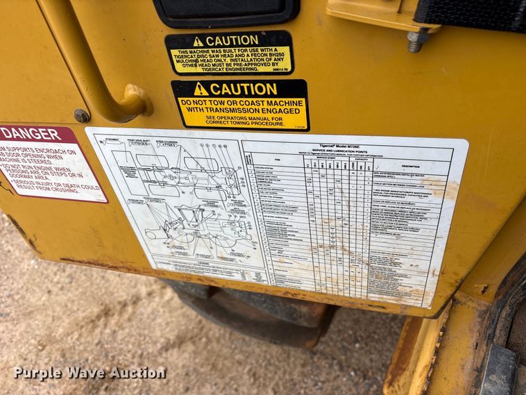 image for item ET7350 2012 Tigercat M726E mulcher