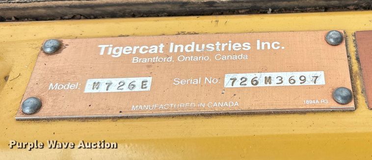 image for item ET7350 2012 Tigercat M726E mulcher