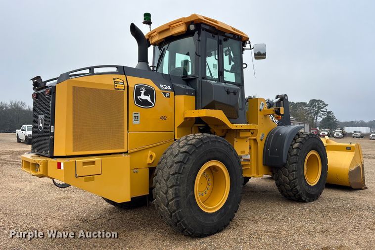 CARGADOR FRONTAL 2021 JOHN DEERE 524P