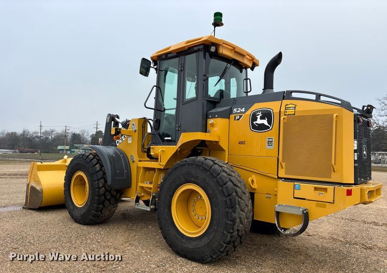 image for item ET7351 2021 John Deere 524P wheel loader