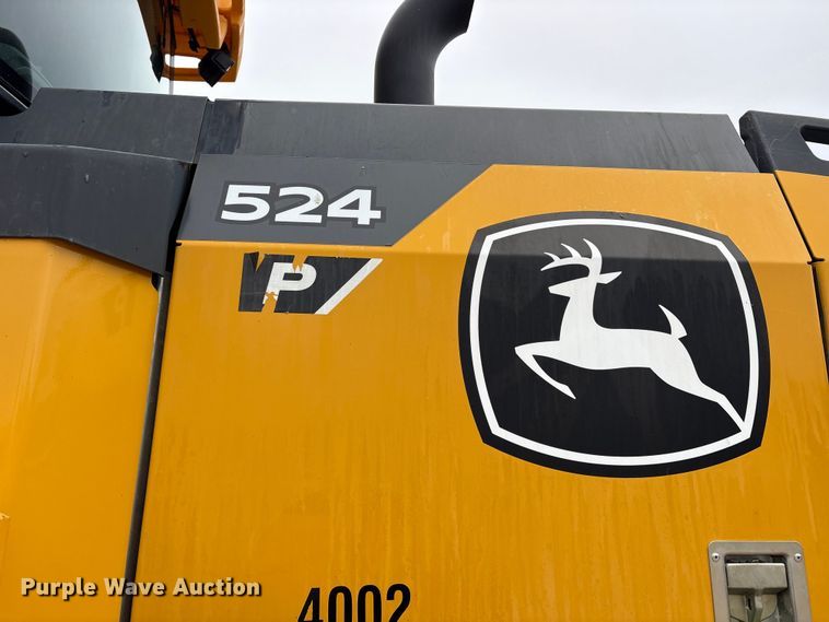 image for item ET7351 2021 John Deere 524P wheel loader