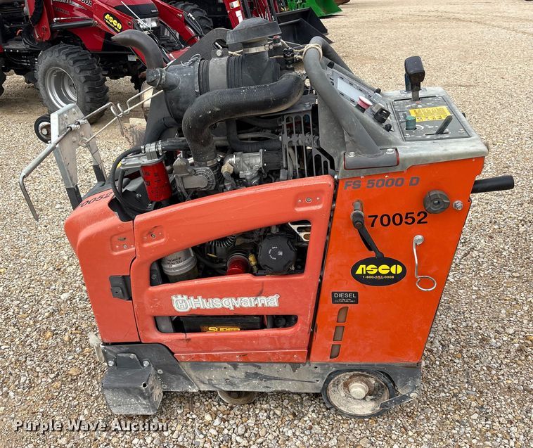 image for item ET7388 2016 Husqvarna FS 5000 D concrete saw