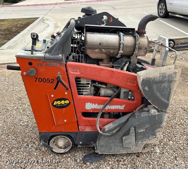 image for item ET7388 2016 Husqvarna FS 5000 D concrete saw