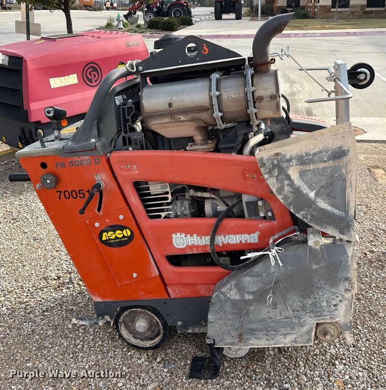 image for item ET7389 2016 Husqvarna FS 5000 D concrete saw