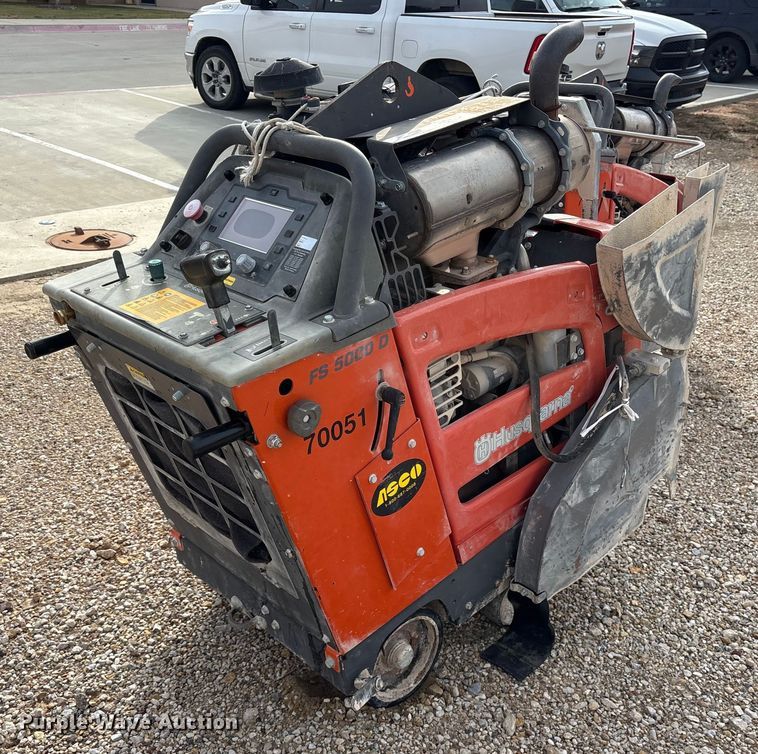 image for item ET7389 2016 Husqvarna FS 5000 D concrete saw