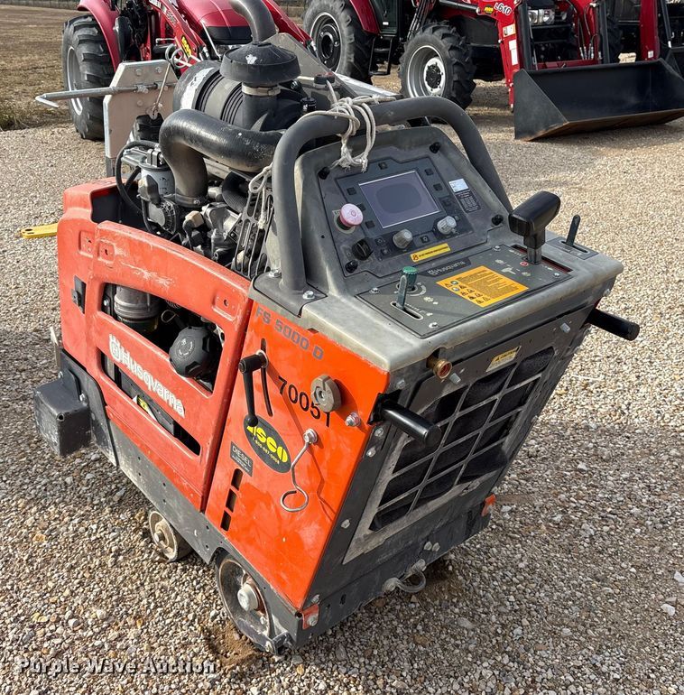 image for item ET7389 2016 Husqvarna FS 5000 D concrete saw