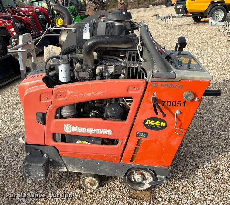 image for item ET7389 2016 Husqvarna FS 5000 D concrete saw