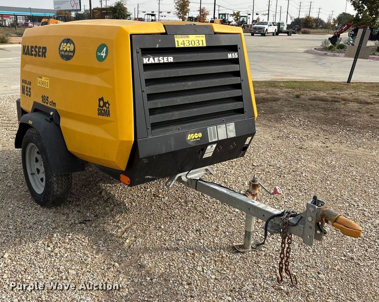 image for item ET7391 2022 Kaeser M55 PE air compressor